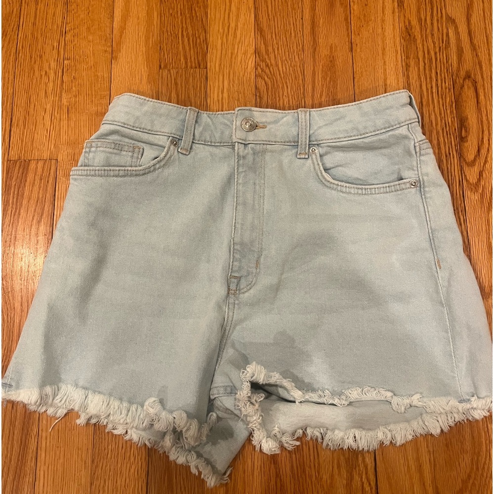 H&M High Rise Jean Shorts